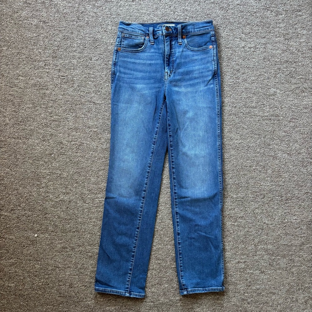 Madewell Stovepipe Jeans Size 24